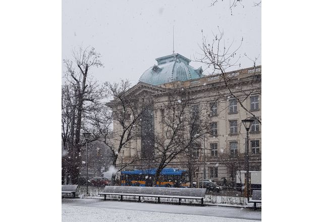 Зимната обстановка и снеговалежът в София доведоха до затруднения в