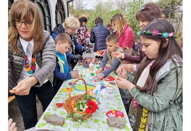 Великденска работилница в Оряхово