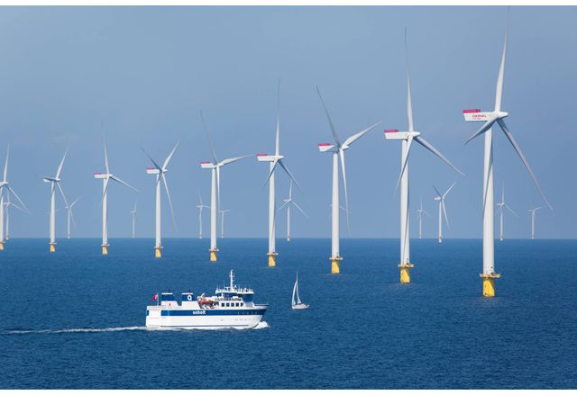 Ветрогенератори, вятърна електроцентрала в морето