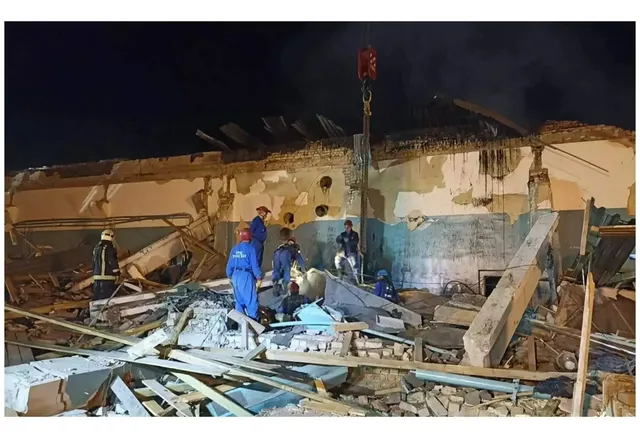 Взривеният завод за барут в Рязан