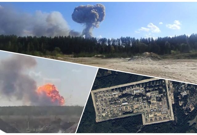 Мощен взрив е избухнал в Киржачския район на Владимирска област