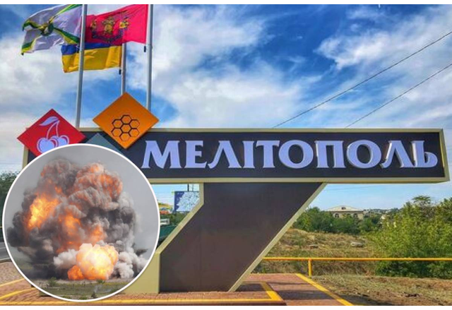 Взривове във временно окупирания Мелитопол