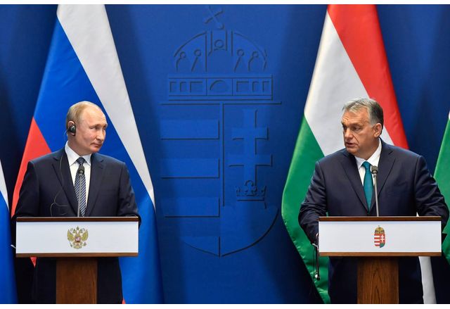 Унгарският премиер и пионка на военнопрестъпника Путин Виктор Орбан настоява