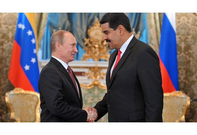 Владимир Путин и Николас Мадуро