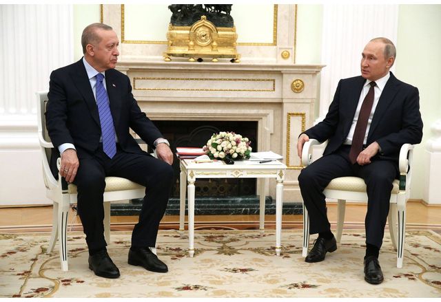 Президентът на Турция Реджеп Таип Ердоган призова Владимир Путин да