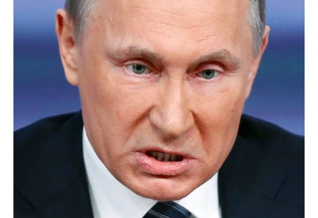 Военнопрестъпникът Владимир Путин заяви днес че военната операция на Москва
