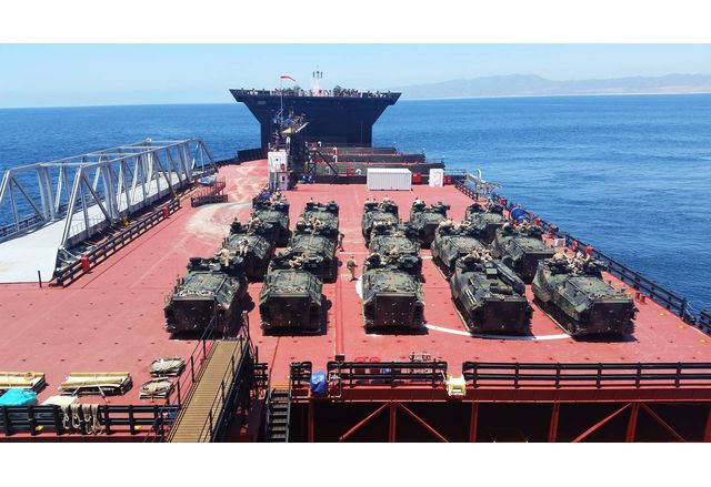 Пентагонът е разширил използването на морски транспорт за доставки на
