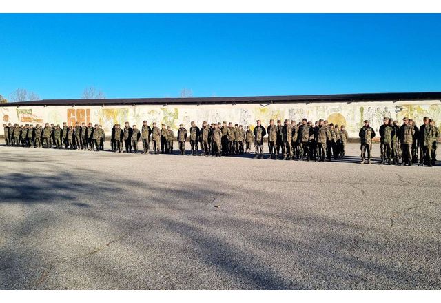 На 18 ти декември 2024г от 11 00 ч във военно формирование