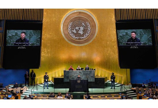 Володимир Зеленски в ООН