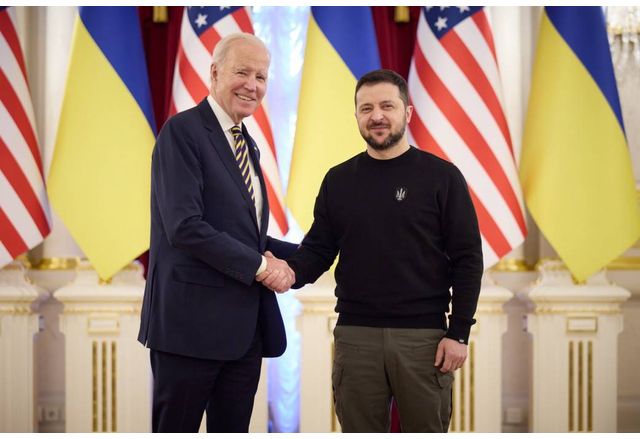 Общиат обем на американската помощ за Украйна надхвърли обемите които