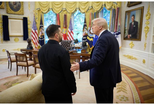 Володимир Зеленски и Доналд Тръмп