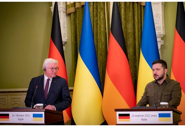 Президентът на Германия Франк Валтер Щайнмайер обяви днес в Киев че