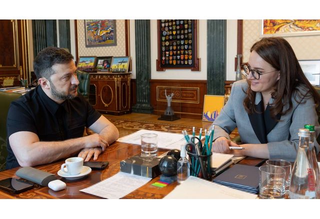 Володимир Зеленски и Юлия Свириденко