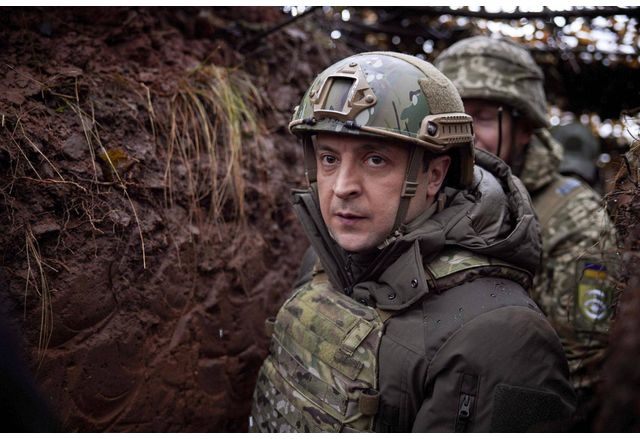 Украинският президент Володимир Зеленски заяви че стотици руски войници са
