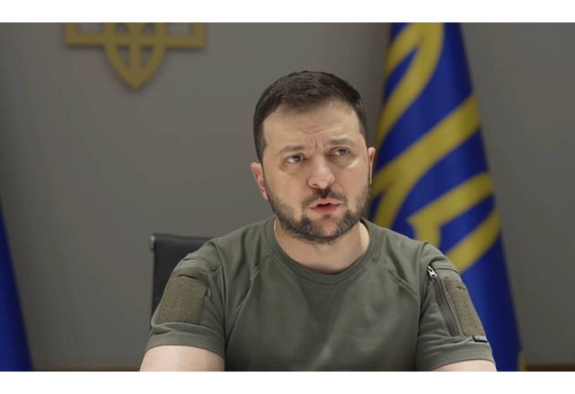 Украинският президент Володимир Зеленски съобщи за индикации че руските агресори