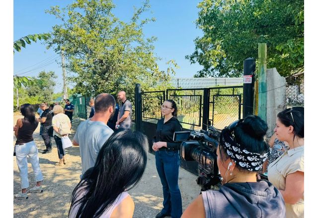 Съществуващ приют за кучета разположен в частен имот в местност