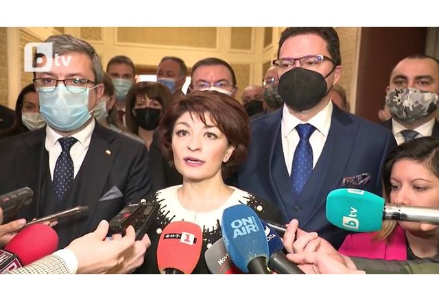 ГЕРБ в кулоарите на парламента