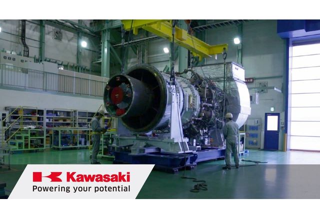 Газова турбина на Kawasaki Heavy Industries