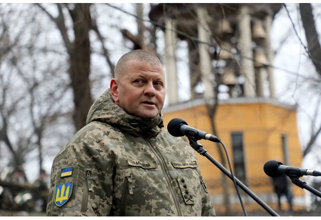 Главнокомандващият на въоръжените сили на Украйна генерал Валерий Залужни смята