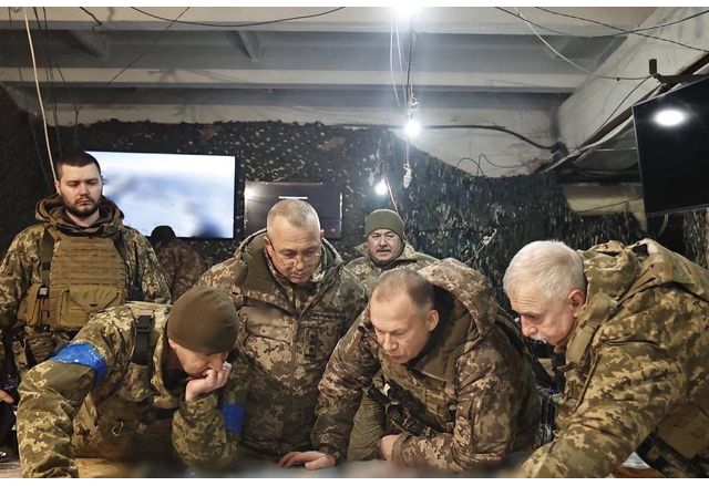 Командващият Сухопътните войски на Украйна генерал полковник Александър Сирски отбеляза че