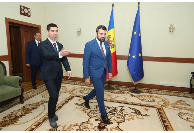 Министърът на външните работи на Република България Георг Георгиев проведе среща със заместник министър-председателя и министър на външните работи на Република Молдова Михай Попшой