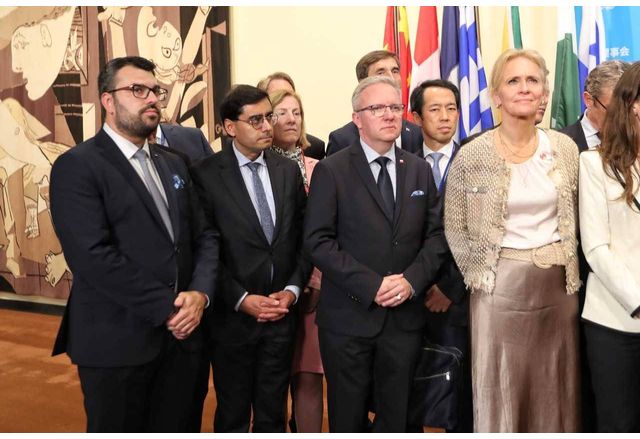 Министърът на външните работи на Република България Георг Георгиев взе