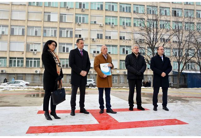 Първото болнично хеликоптерно летище в София вече има регистрация съгласно