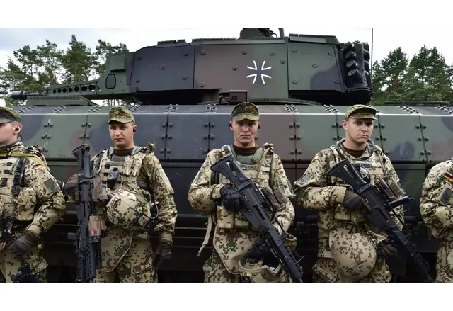 Над 1000 германски бойни машини пристигнаха в Литва за участие