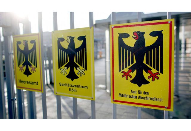 Германското военно контраразузнаване предупреди за засилен шпионаж от страна на