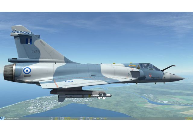 Гръцки самолет Мираж-2000