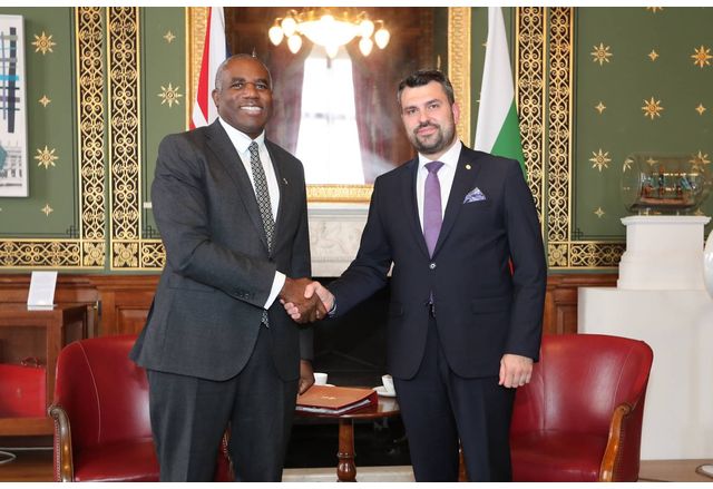 Министърът на външните работи на Република България Георг Георгиев проведе