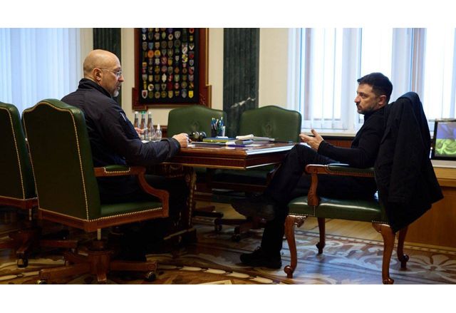 Денис Шмигал и Володимир Зеленски