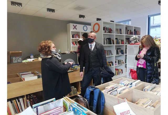 Народният представител посети и новата сграда на Регионална библиотека "Пейо Яворов" в Бургас