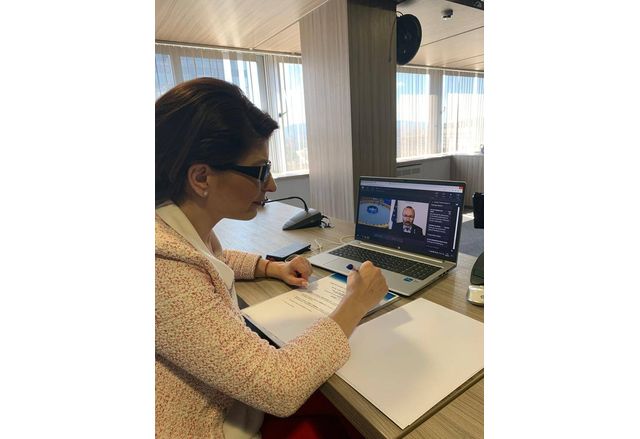 Десислава Атанасова взе участие в онлайн среща на председателите на парламентарни групи на ЕНП