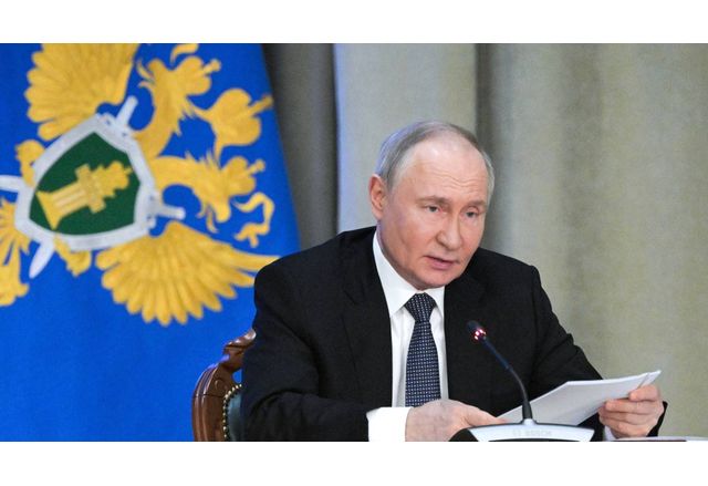 Financial Times съобщи че руският президент Владимир Путин е изразил