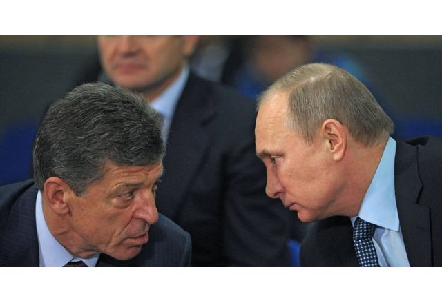 Дмитрий Козак и Владимир путин