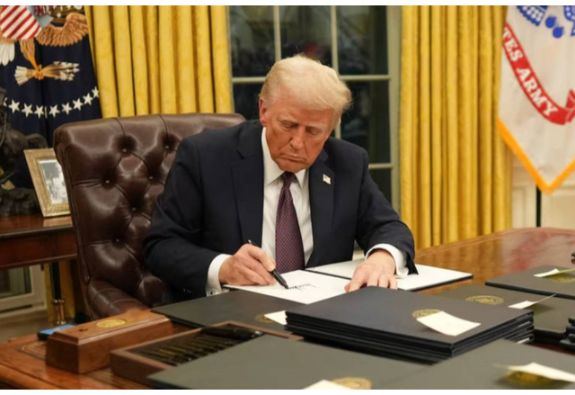 Президентът на САЩ Доналд Тръмп написа в социалната си мрежа