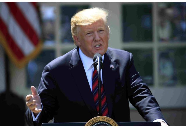 Президентът на САЩ Доналд Тръмп заяви че представители на САЩ