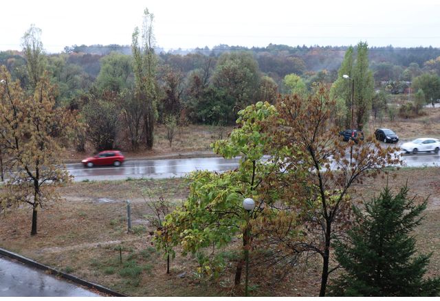 Дъждовно и мрачно есенно време