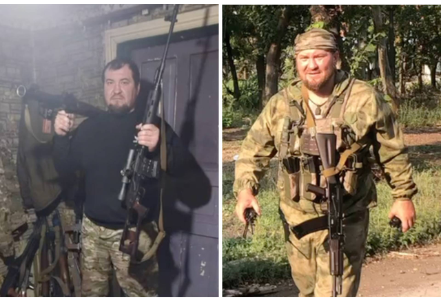 Командирът на отряда на специалните части на чеченския батальон Ахмат