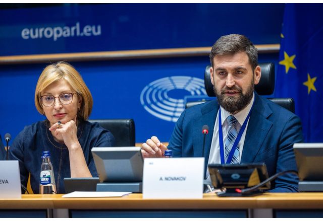 Екатерина Захариева и Андрей Новаков