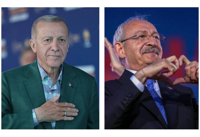 Ердоган и Калъчдароглу