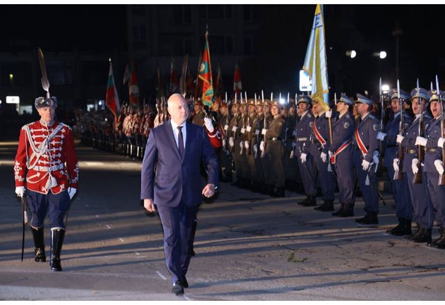 Министър-председателят  Росен Желязков на тържественото честване на 140-ата годишнина от Сръбско-българската война в Сливница