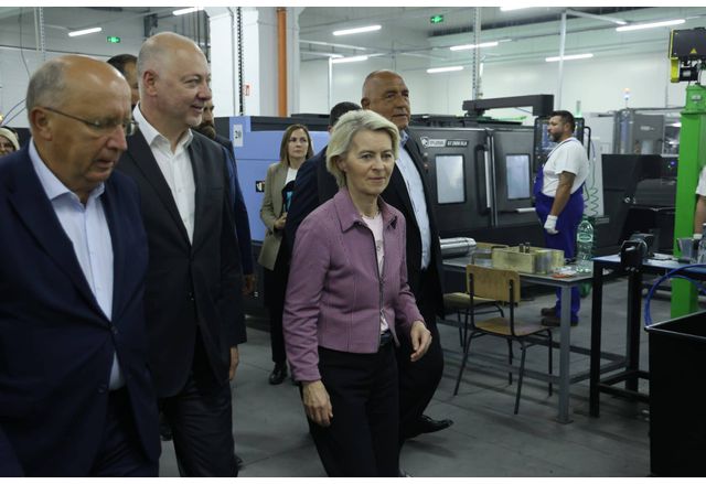 Премиерът Росен Желязков и председателят на Европейската комисия Урсула фон