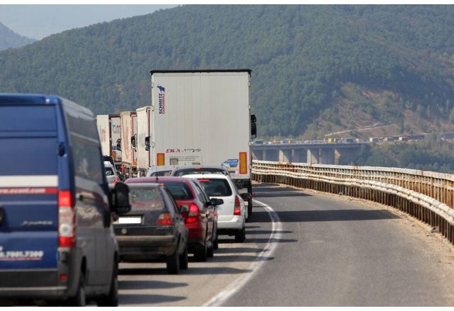 Временно движението в тунел Траянови врата на АМ Тракия в