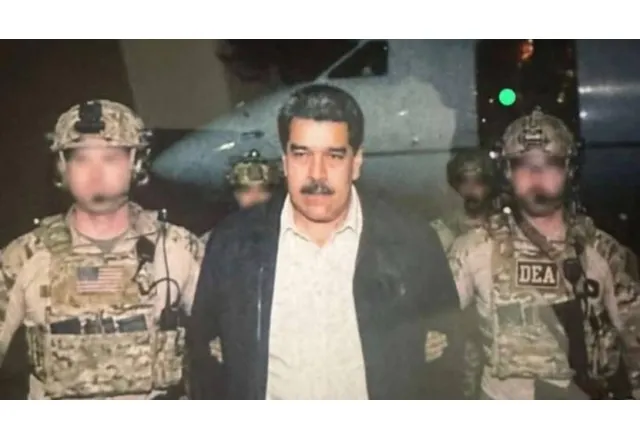 Президентът на Венецуела Николас Мадуро беше отведен в затвор в