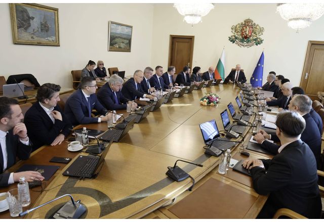 Заседание на кабинета "Желязков"