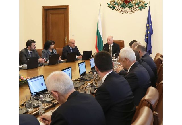 Заседание на правителството "Желязков"