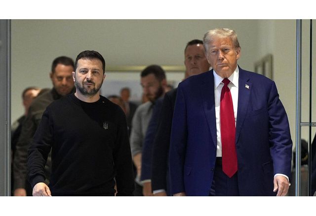 Владимир Зеленски и американският президент Доналд Тръмп планират да се