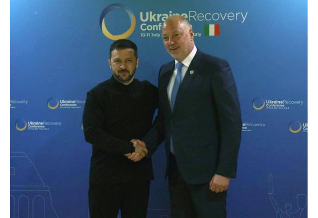 Володимир Зеленски и Росен Желязков